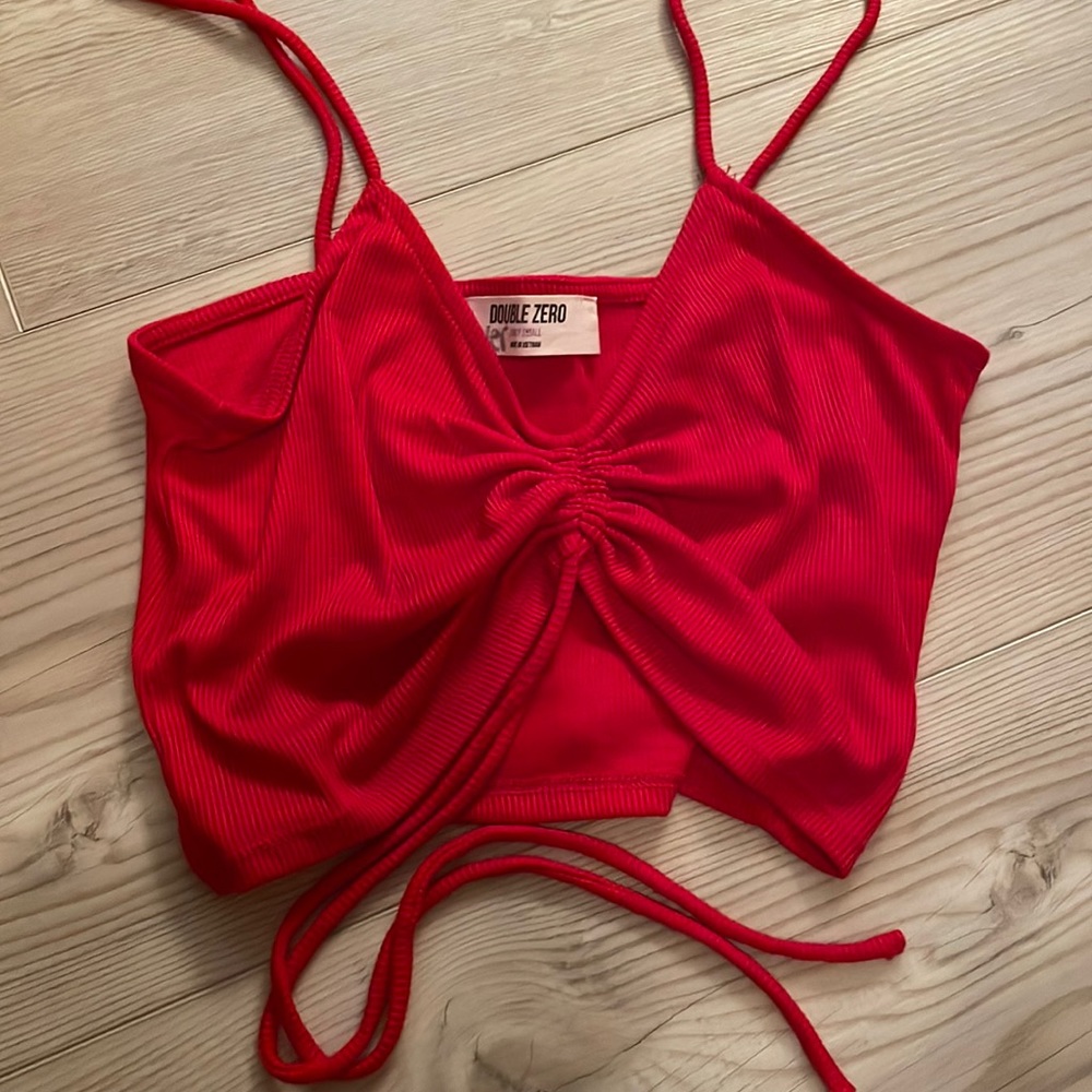 Very cute red tank